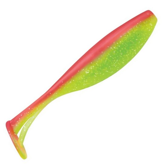 7 Pack of 3 Inch Storm 360 GT Largo Shad Soft Plastic Lures - Electric Chicken