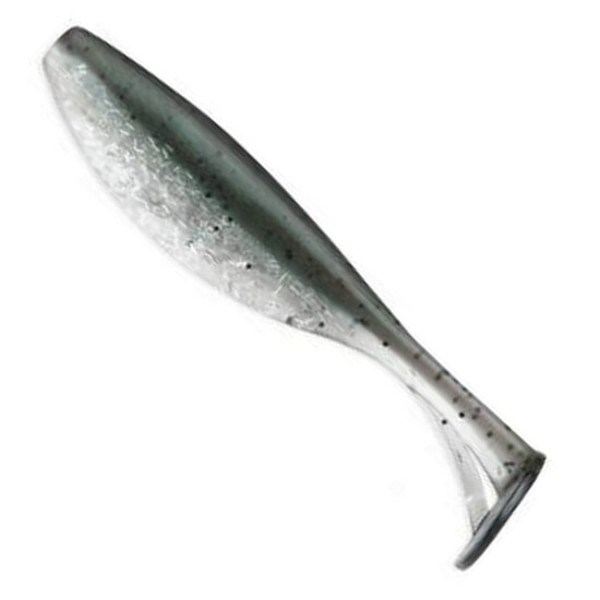 7 Pack of 3 Inch Storm 360GT Largo Shad Soft Plastic Lures - Silver Mullet