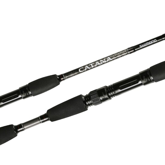 6'8 Shimano Catana 6-8kg Spin Rod - 2 Pce Graphite Spinning Fishing Rod