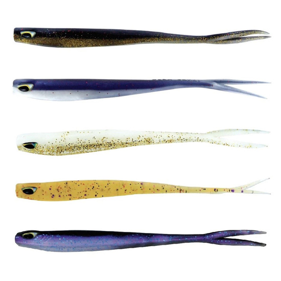 6 Pack of Chasebait 5 Inch Fork Bait Soft Plastic Fishing Lures