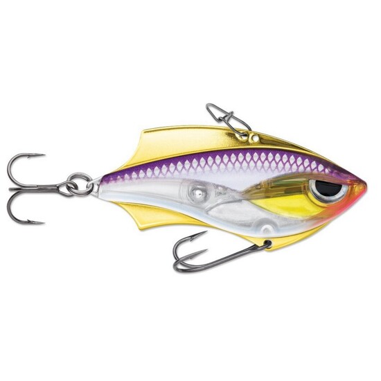 6cm Rapala Rap-V Blade Sinking Vibe Fishing Lure - Purpledescent