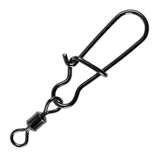 5 Pack of VMC Duolock Snap Swivels - Stainless Steel Snaps with Rolling Swivels