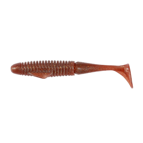 5 Pack of 5in Duo Realis BooStar Wake Soft Plastic Swimbait Lures - Motor Oil UV