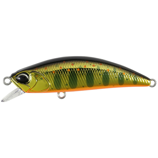 Duo Spearhead Ryuki 50mm Suspending Hard Body Minnow Lure - Gold Yamame