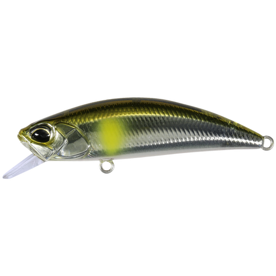 Duo Spearhead Ryuki 50mm Suspending Hard Body Minnow Lure - Half Mirror Ayu