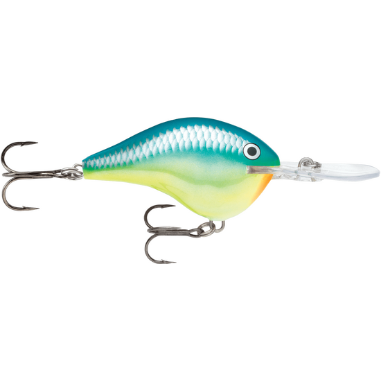 Rapala DT16 (Dives to 16ft) Crankbait Fishing Lure - Caribbean Shad