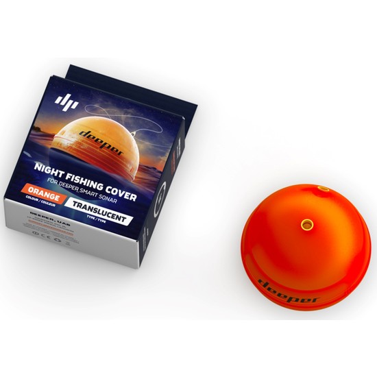 Deeper Night Fishing Cover For Deeper Smart Sonar Pro Fishfinders - Orange