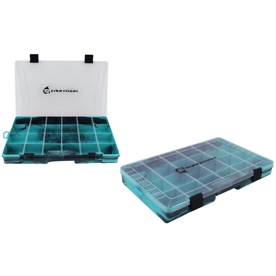 Evolution Drift Series 3700 Seafoam Fishing Tackle Tray - Up To 24 Compartments