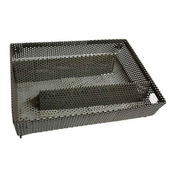 Flaming Coals Stainless Steel EZ-Cold Smoker Tray for Pellet Smoking