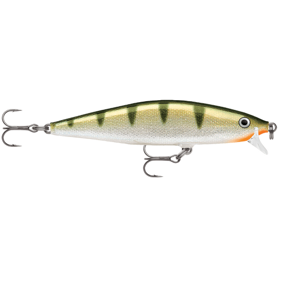 8cm Rapala Flat Rap Floating Shallow Diving Fishing Lure - Yellow Perch