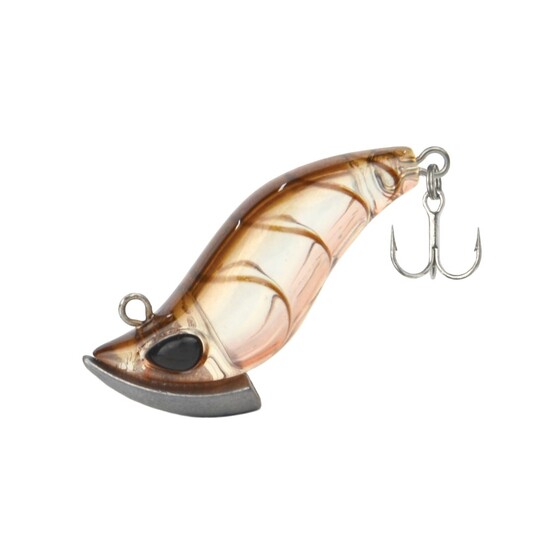 4.5cm Storm Gomoku Bottom/Stiletto Hard Body Fishing Lure - Brown Tiger Prawn