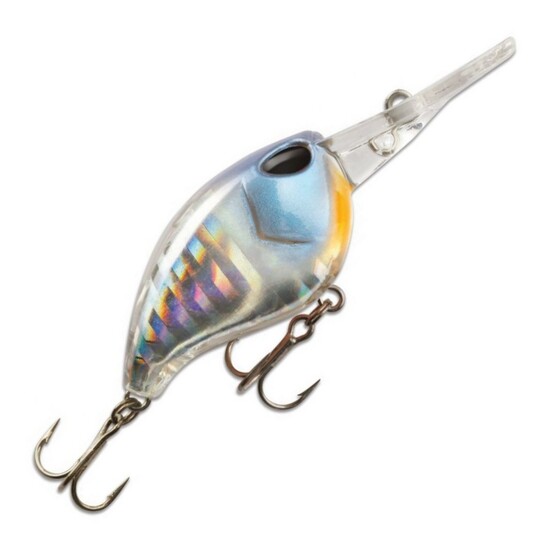 38mm Gomoku Crank Floating Hard Body Fishing Lure - Metallic Blue Prawn