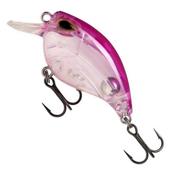 38mm Gomoku Shallow Crank Floating Hard Body Fishing Lure - Clear Pink