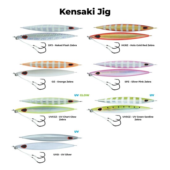 40gm Storm Gomoku Kensaki Asymmetrical Slow Pitched Jig