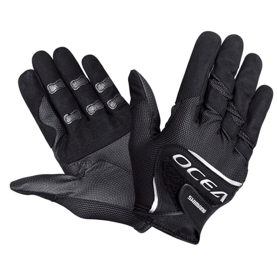 Shimano Ocea Jigging Gloves - Breathable, Lightweight Fishing Gloves/Sun Gloves