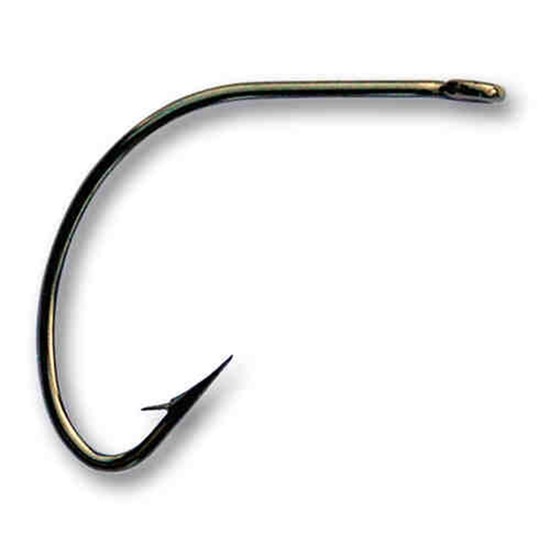 1 Box of Mustad 37140 Bronze Wide Gap Fishing Hooks