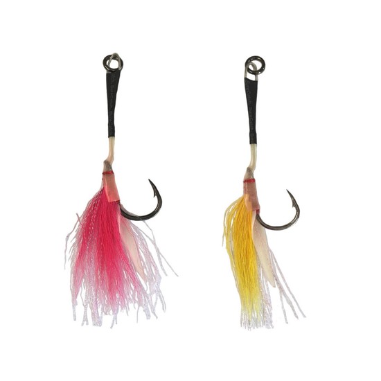 1 x Size 9/0 Surecatch Bucktail Stinger Hook - Big Game Dressed Assist Hook