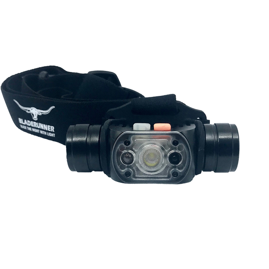 Bladerunner HLBRO12 Wave Motion Headlamp - Rechargeable LED Fishing Head Torch