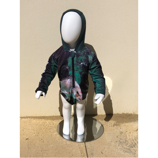 Hooked Gear Bream Hooded Baby Sun Suit