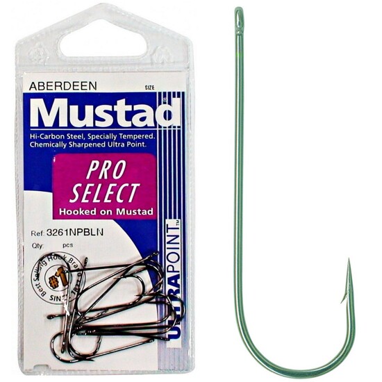 3 Packs of Mustad 39951NPBLN Demon Circle Light Chemically Sharp Fishing  Hooks