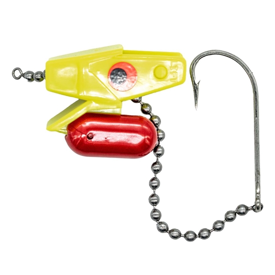 Head Start Yellow Diver Bait Rig - Weighted Dead Bait Rigging System