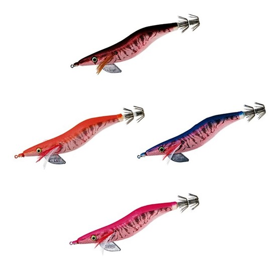 120mm Yo-Zuri Aurie-Q Ace Sinking Squid Jig Lure - Size 4.0 Cloth Wrap Egi Lure