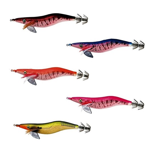 60mm Yo-Zuri Aurie-Q Ace Sinking Squid Jig Lure - Size 2.0 Cloth Wrap Egi Lure