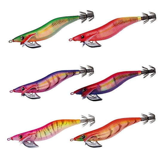 90mm Yo-Zuri Aurie-Q RS Squid Jig Lure - Size 3.0 Egi Lure