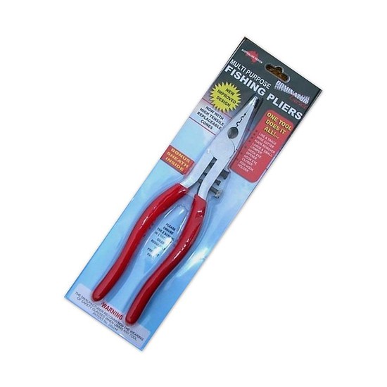 Dominator Tackle Multi-Purpose 10" Pliers With Gang Hook Opener & Sheath