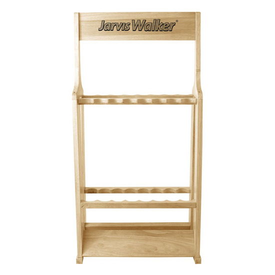 Jarvis Walker 16 Hole Wooden Fishing Rod Stand - Double Sided
