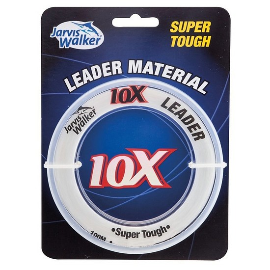 100 Metre Spool 60lb Jarvis Walker 10X Monofilament Fishing Leader