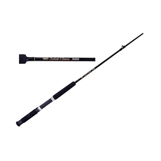 Jarvis Walker Stubbie 4'2 Solid Glass Fishing Rod - 4-8kg 1 Pce Spin Rod