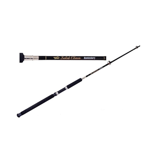 Jarvis Walker Hawkesbury 5ft Solid Glass Fishing Rod - 4-10kg 2 Pce Boat Rod