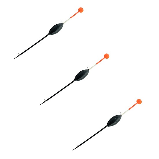3 x Jarvis Walker Large Blackfish Floats - Luderick Floats - Pencil Stem Floats
