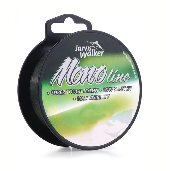 300m Spool of Jarvis Walker Monofilament Fishing Line - Dark Green Mono Line