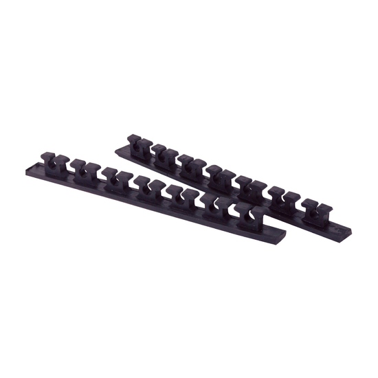 1 x Set of Jarvis Walker Moulded Rubber Rod Racks - Holds Up To 7 Rods