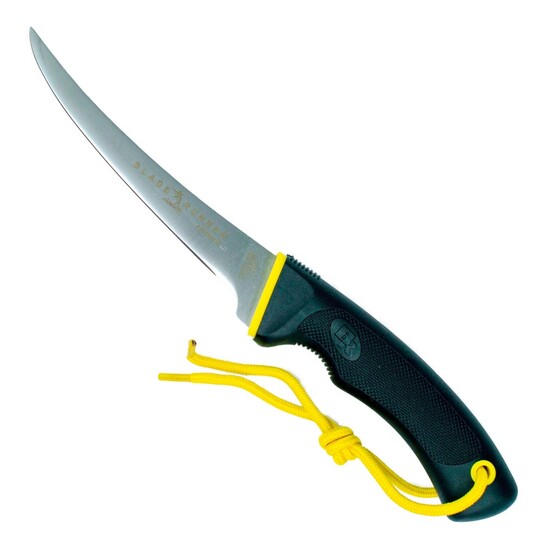 15cm Bladerunner Boning Knife - Curved Rigid Blade Fishing Knife