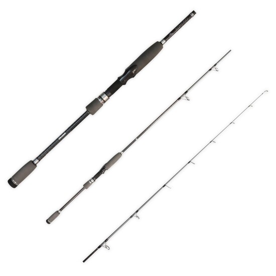 7'6 Okuma Komodo 8-15kg Heavy Spin Rod - 2 Piece Spinning Fishing Rod