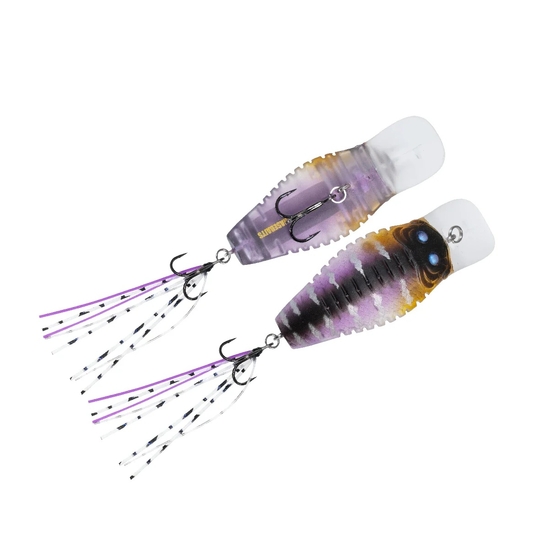 Chasebaits Little Rippa 50mm Hard Body Lure - Purple Haze