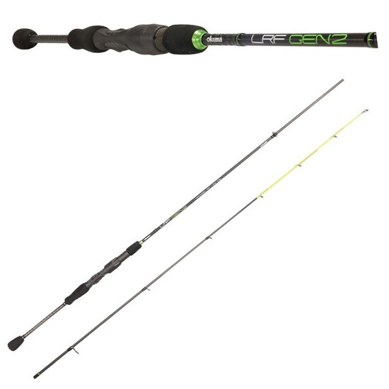 6'6 Okuma LRF GEN2 1-3kg Fishing Rod - 2 Pce Split Butt Spin Rod