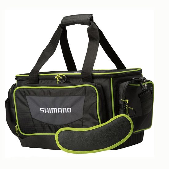 Shimano Large Size Fishing Tackle Bag with 2 Tackle Boxes