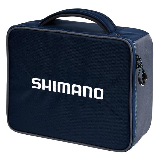 Shimano Large Fishing Reel Storage Case - Fits up to 6 Spin or Baitcaster Reels