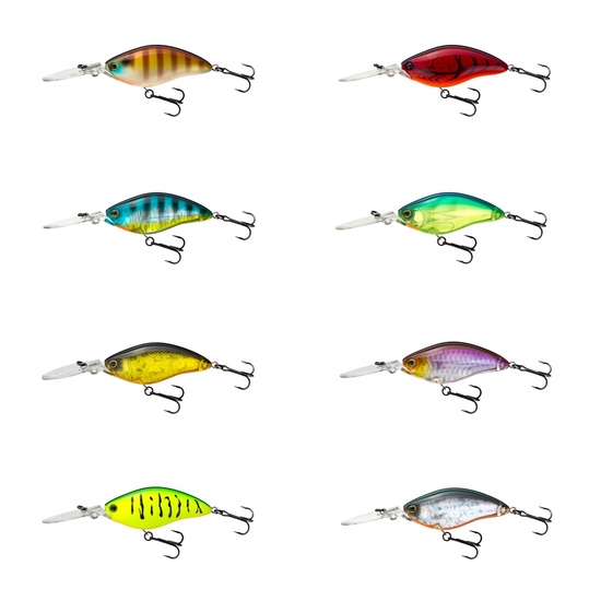 Yo-Zuri 3D Crank 65mm Floating Deep Diving Hard Body Lure