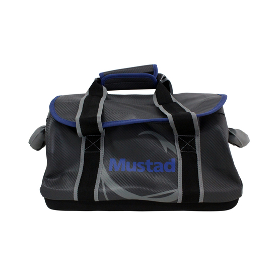 Mustad 18 Inch Water Resistant Boat Bag - Graphite Grey Fishing Tackle Bag