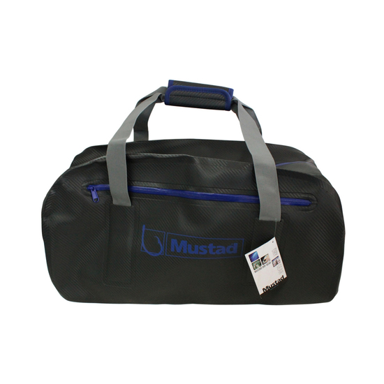 Mustad 50L Water Resistant Duffel Bag - Graphite Grey Fishing Tackle Bag