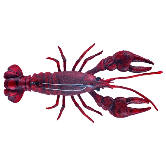 6 Pack of 60mm Chasebait Curly Prawn Soft Body Scented Fishing Lures -  Jelly Prawn