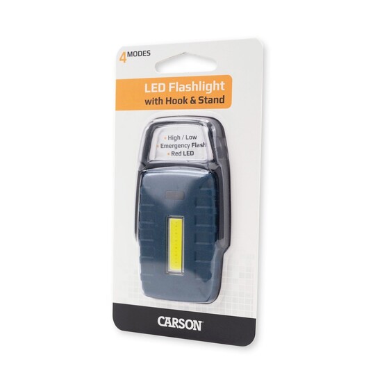 Carson KL-20 Multipurpose LED Flashlight with Hook and Stand