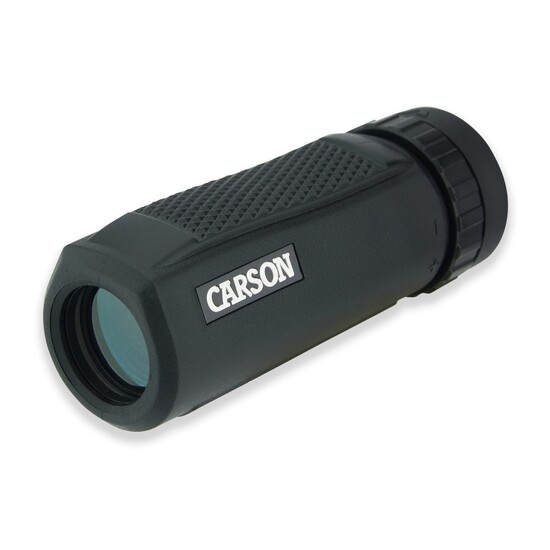 Carson WM-025 BlackWave 10x25mm Waterproof Monocular with Pouch and Lens Cloth