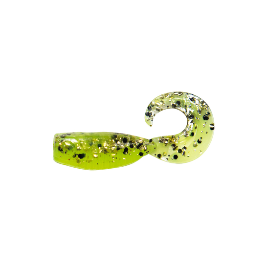 Zman 8 Pack of 2 Inch Guppy Grubz Soft Plastic Lures - SPACE GUPPY 