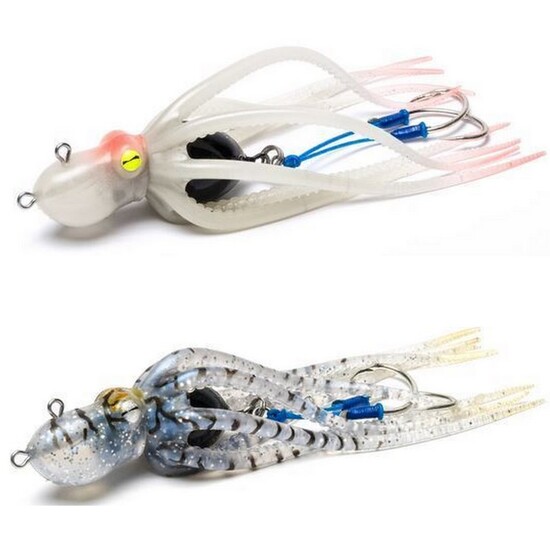 170g Mustad InkVader Octopus Soft Bait Fishing Lure -Squirts Soluble Scented Ink